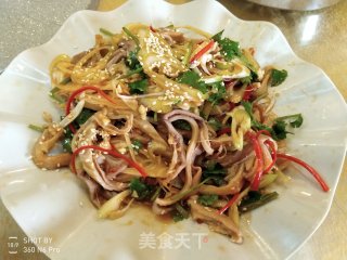 凉拌猪肚丝的做法