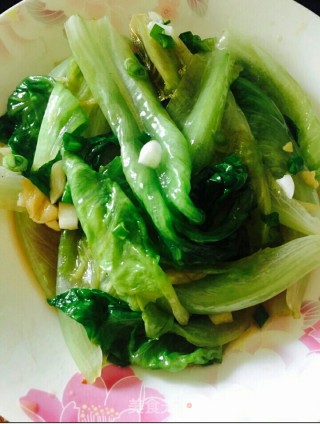 蒜蓉生菜的做法