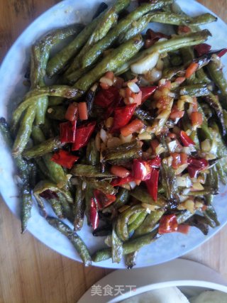 干煸豆角的做法
