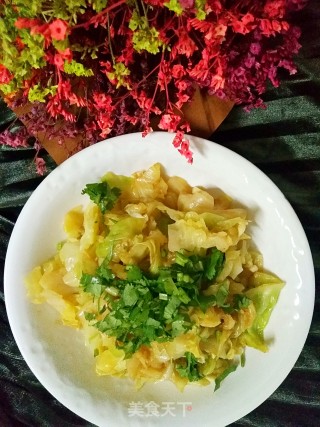 炝拌包菜的做法