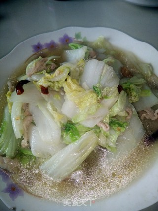 白菜肉丝的做法