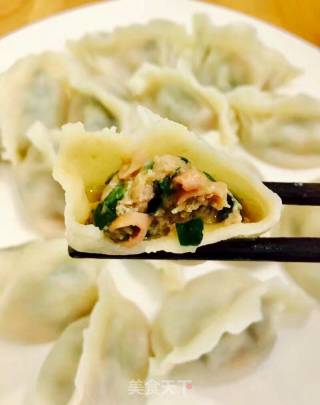 海肠猪肉水饺的做法