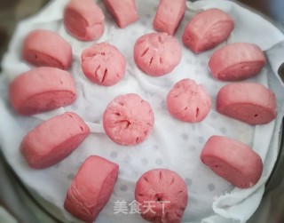 紫薯馒头的做法
