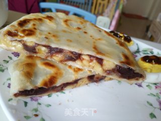 香蕉豆沙饼的做法