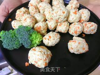 胡萝卜鸡肉丸的做法
