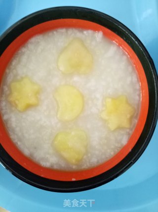 红薯大小米粥的做法