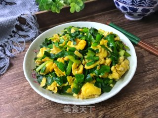 韭菜炒鸡蛋的做法