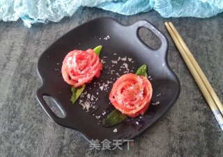 玫瑰番茄的做法