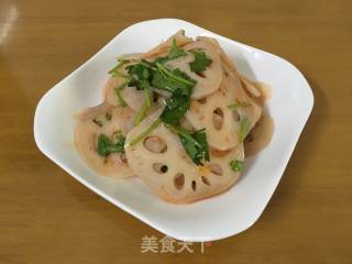 甜辣酱凉拌莲藕的做法