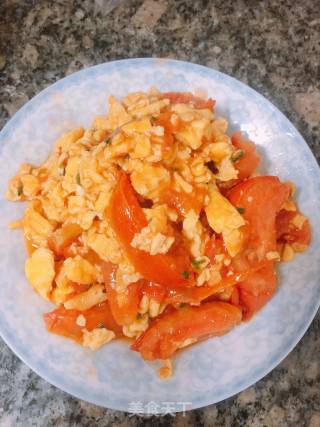 西红柿炒鸡蛋的做法