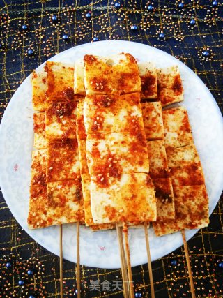 烤千叶豆腐的做法