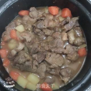 红烧咖喱牛肉的做法