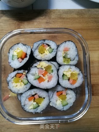 紫菜包饭的做法