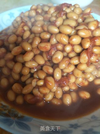 茄汁黄豆的做法