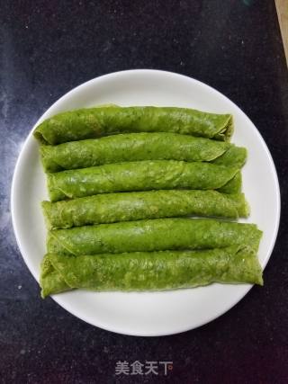 芹菜翡翠卷的做法