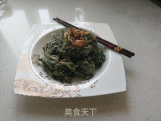 春季野菜 蒸白蒿的做法