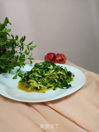 韭菜炒豆腐干的做法