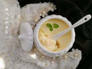 南极磷虾蒸蛋的做法