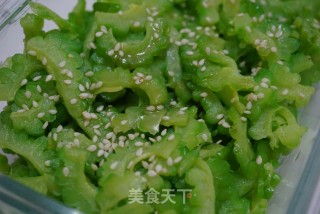 凉拌苦瓜的做法