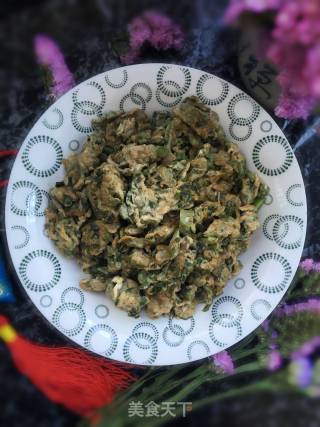 春之食：香椿炒鸡蛋的做法
