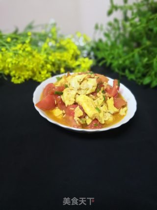 鸡蛋炒西红柿的做法