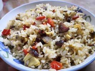 香肠炒饭的做法
