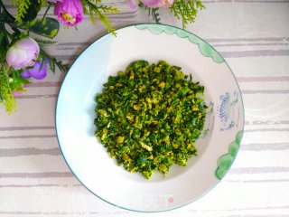 韭菜鸡蛋碎的做法
