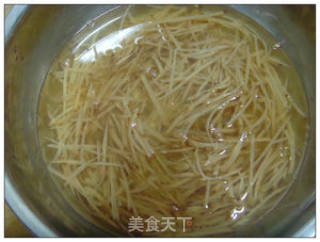 肉丝咸菜条的做法步骤：1