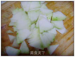 海米冬瓜汤的做法步骤：1