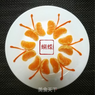 橘子蝴蝶的做法