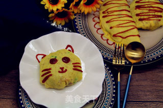猫咪蛋包饭的做法
