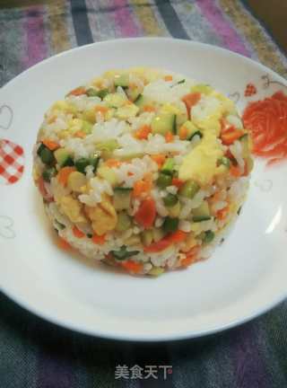 杂蔬炒饭