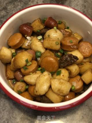 炒肉丸的做法