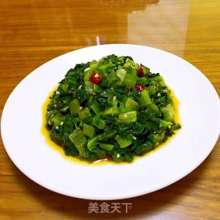 凉拌莴笋叶的做法