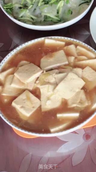 葱烧豆腐的做法