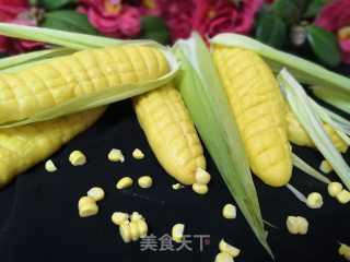 仿真小玉米馒头的做法