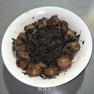 马齿苋烧肉的做法