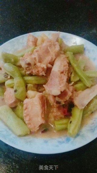 排骨炖芸豆的做法