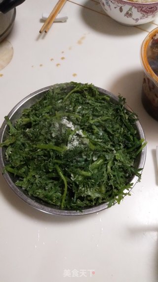 蒸茼蒿的做法
