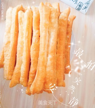 商业无铝大油条的做法