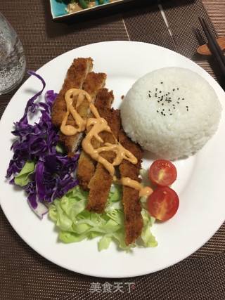猪排饭的做法