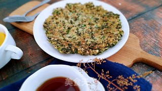 香椿芽煎饼的做法