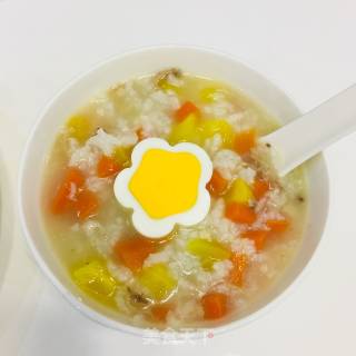 胡萝卜骨头汤粥的做法