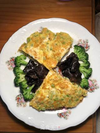 尖椒虾皮鸡蛋饼的做法