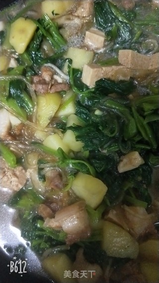猪肉粉条乱炖的做法