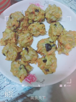 萝卜蘑菇丸子的做法