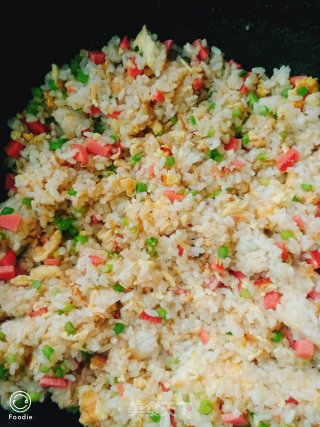 蛋炒饭的做法