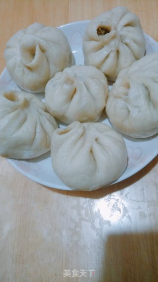 扁豆猪肉蒸包的做法