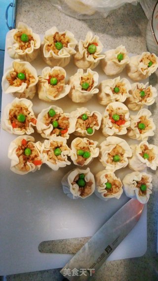 家庭版烧卖的做法