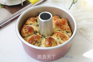香葱培根面包圈的做法